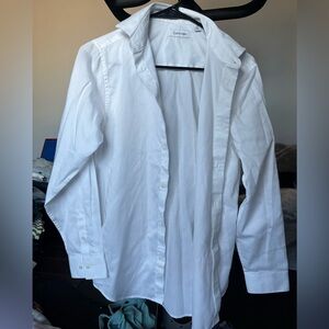 Calvin Klein Crisp White Men's Shirt